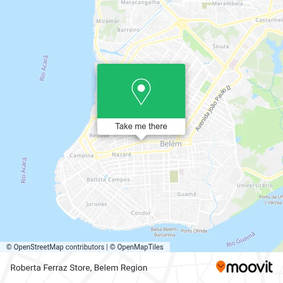 Roberta Ferraz Store map