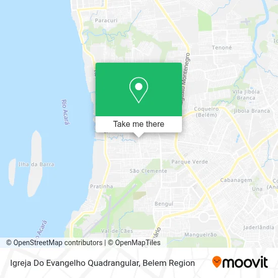 Igreja Do Evangelho Quadrangular map