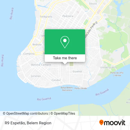 R9 Espetão map
