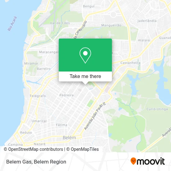 Belem Gas map