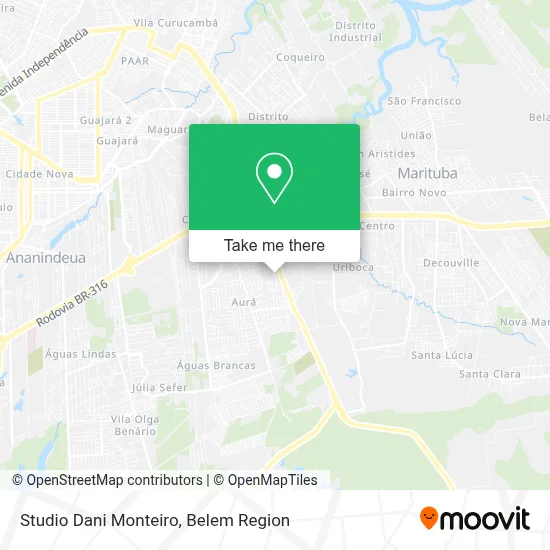 Studio Dani Monteiro map