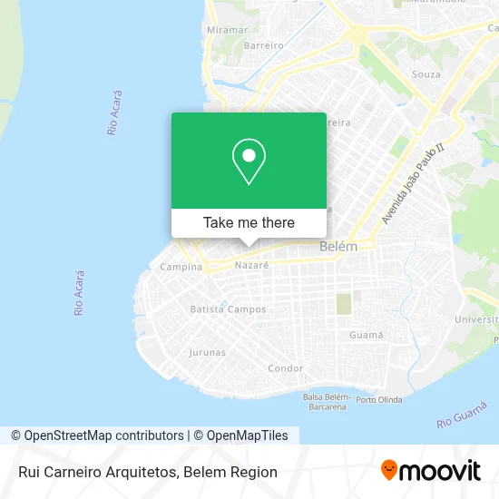 Rui Carneiro Arquitetos map
