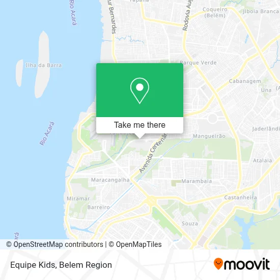 Equipe Kids map