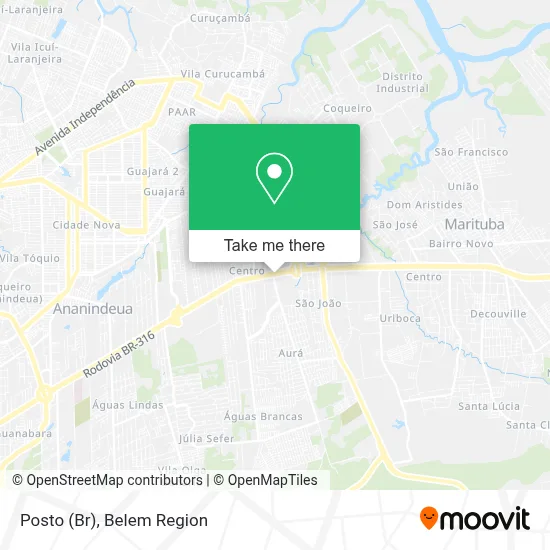 Posto (Br) map