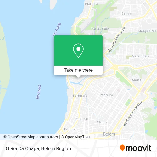 O Rei Da Chapa map