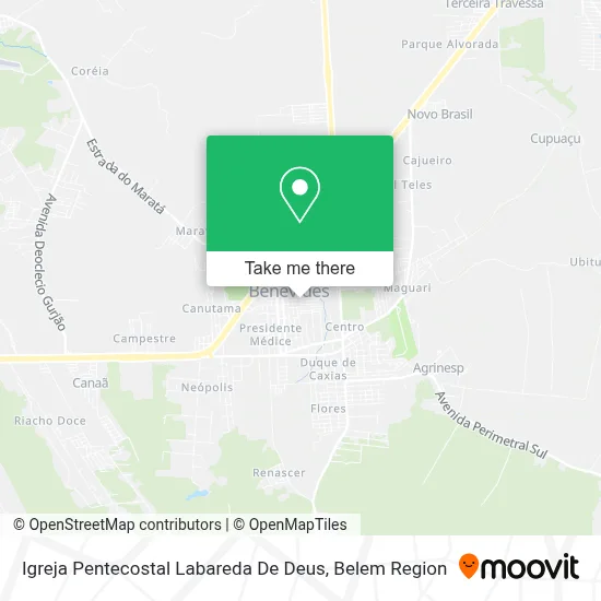 Igreja Pentecostal Labareda De Deus map