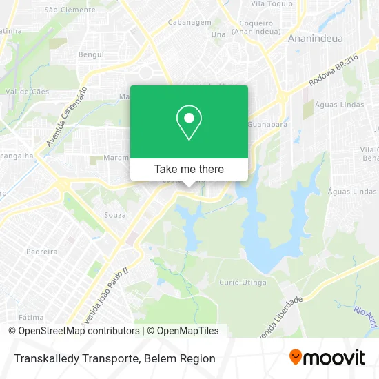 Transkalledy Transporte map