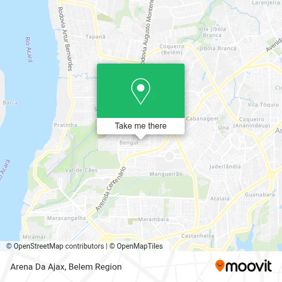 Arena Da Ajax map