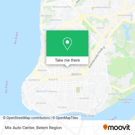 Mix Auto Center map