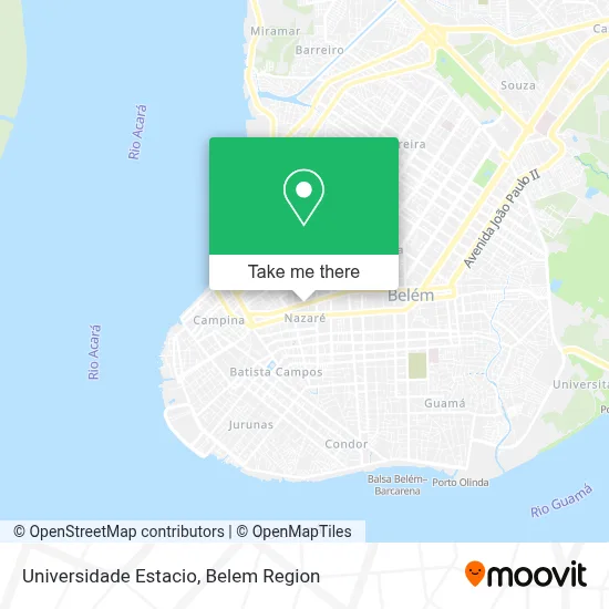 Universidade Estacio map