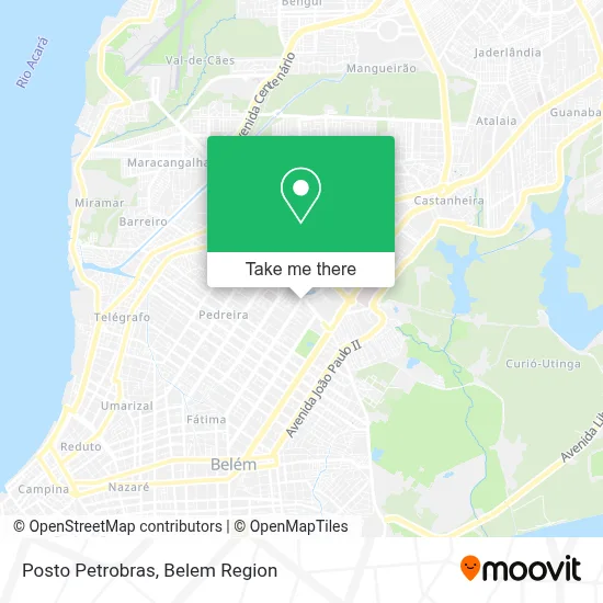 Posto Petrobras map