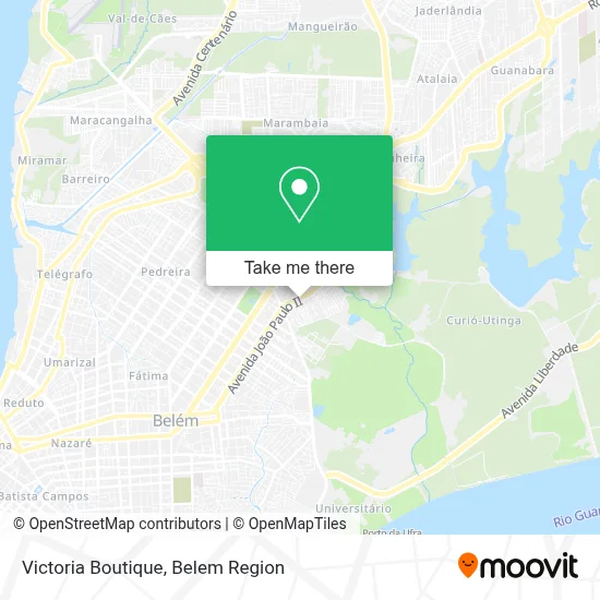 Victoria Boutique map