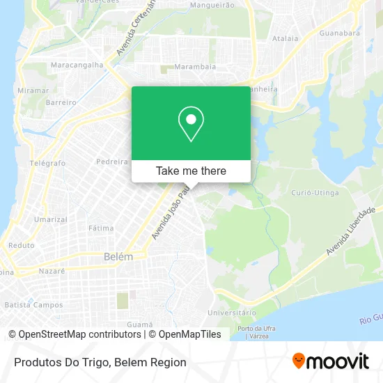 Produtos Do Trigo map