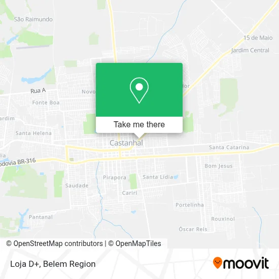 Loja D+ map