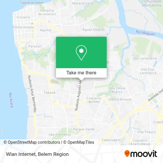 Wlan Internet map