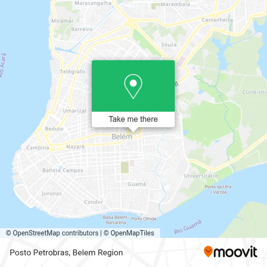 Posto Petrobras map