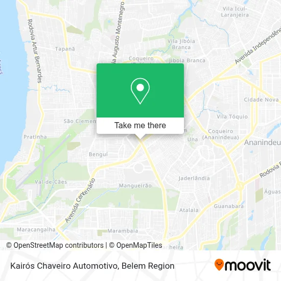 Kairós Chaveiro Automotivo map
