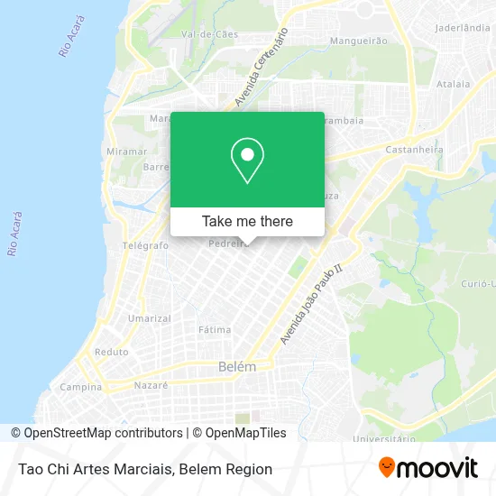 Tao Chi Artes Marciais map