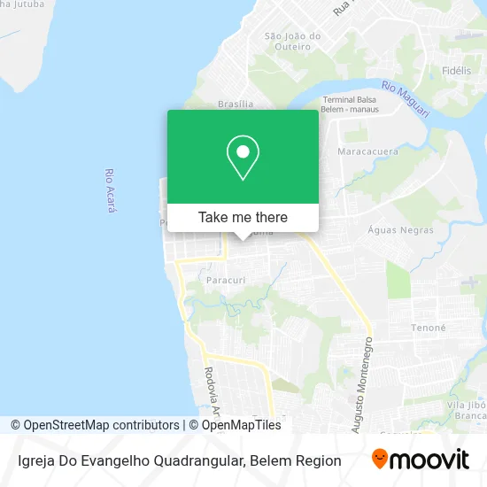 Igreja Do Evangelho Quadrangular map