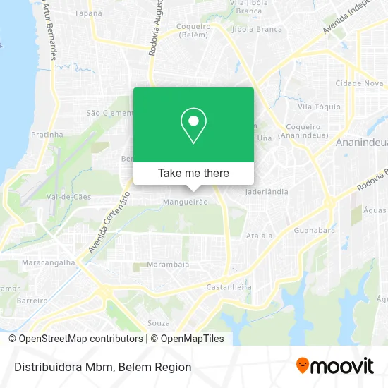 Distribuidora Mbm map