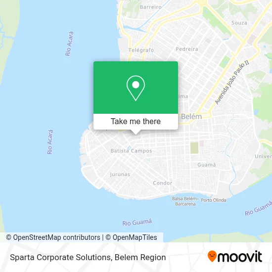 Sparta Corporate Solutions map