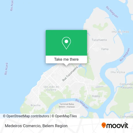 Medeiros Comercio map