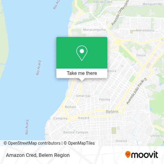 Amazon Cred map