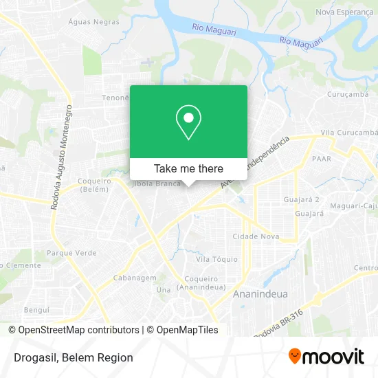 Drogasil map