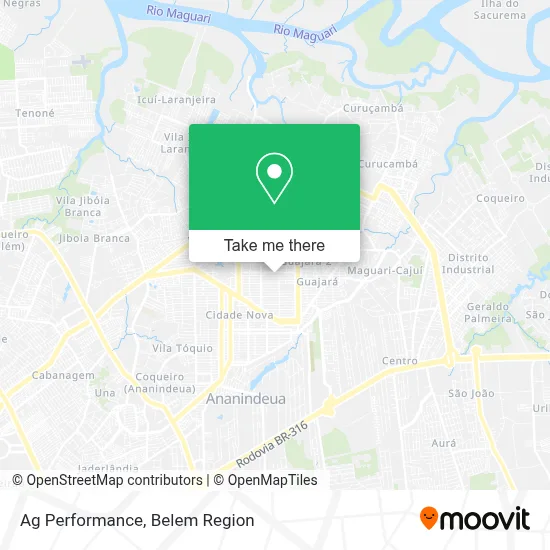 Ag Performance map