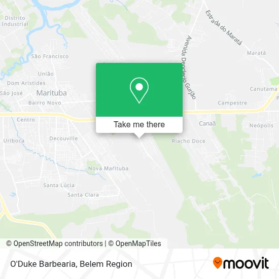 O'Duke Barbearia map