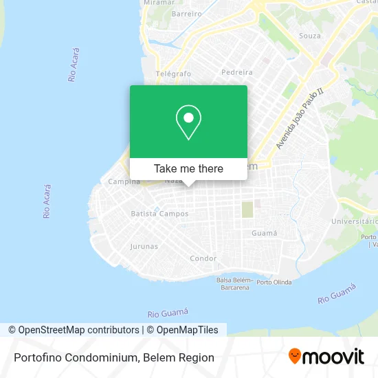 Portofino Condominium map
