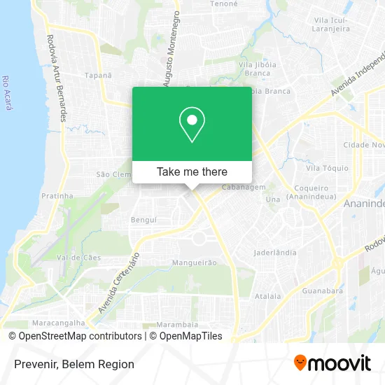 Prevenir map
