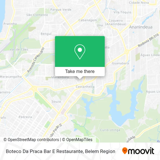 Boteco Da Praca Bar E Restaurante map