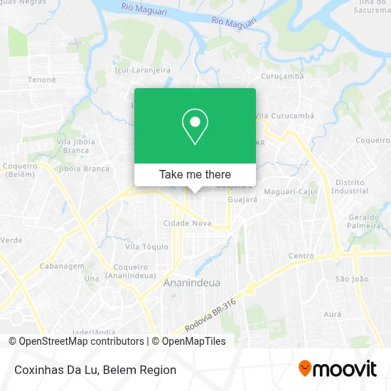 Coxinhas Da Lu map