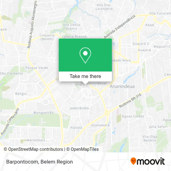 Barpontocom map