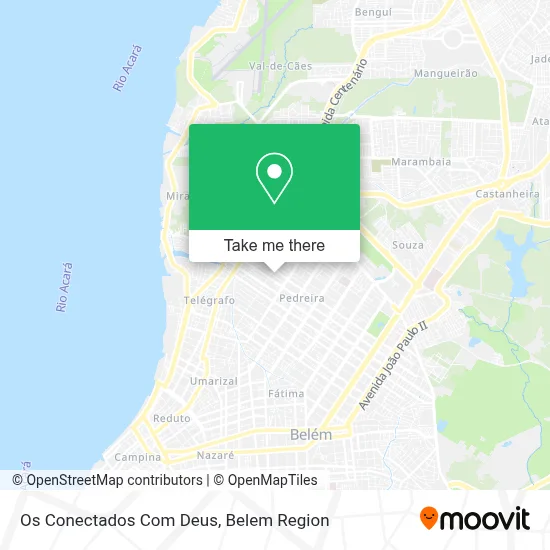 Os Conectados Com Deus map