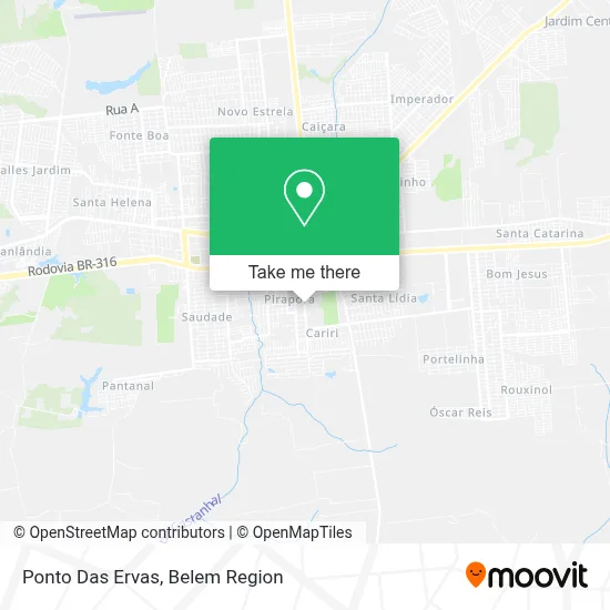 Ponto Das Ervas map