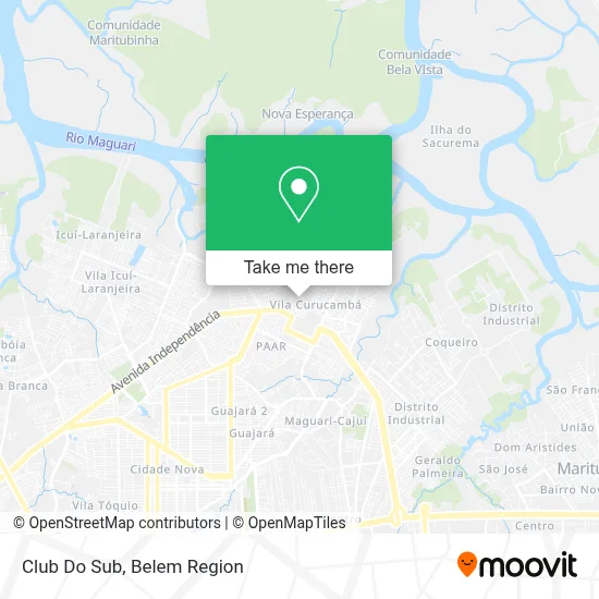 Club Do Sub map