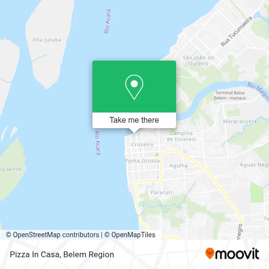 Pizza In Casa map
