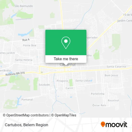 Cartubos map