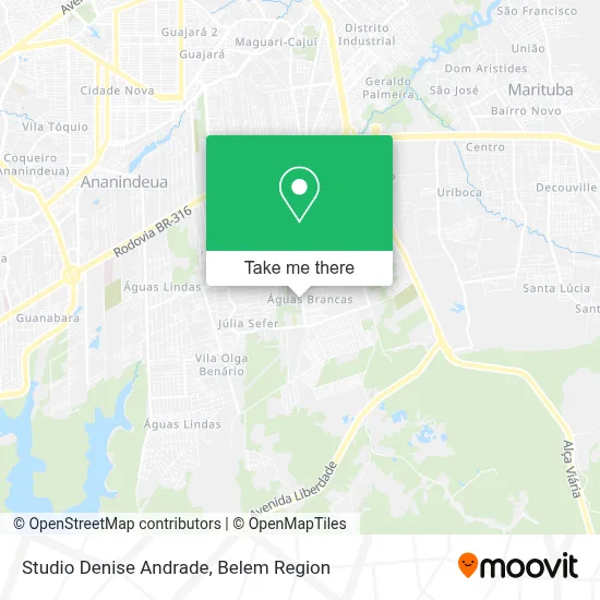 Studio Denise Andrade map