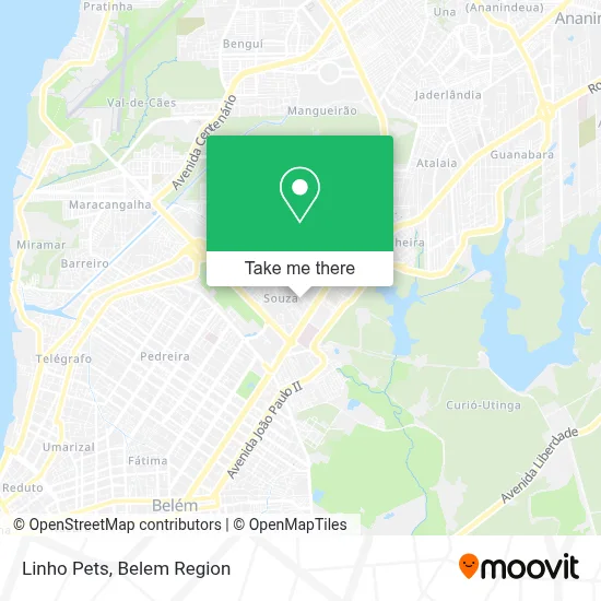 Linho Pets map