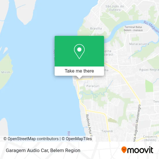 Garagem Audio Car map