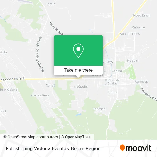 Fotoshoping Victória.Eventos map