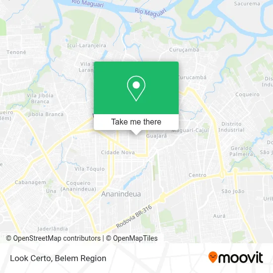 Look Certo map