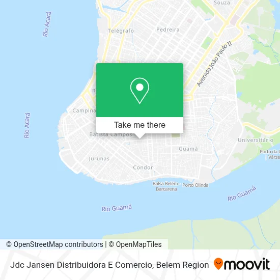 Jdc Jansen Distribuidora E Comercio map