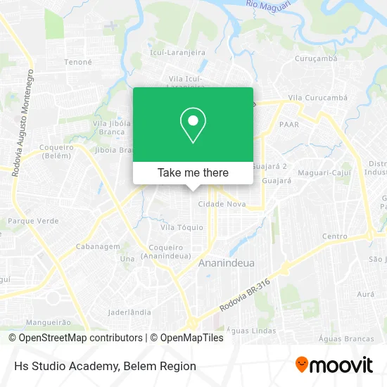 Hs Studio Academy map