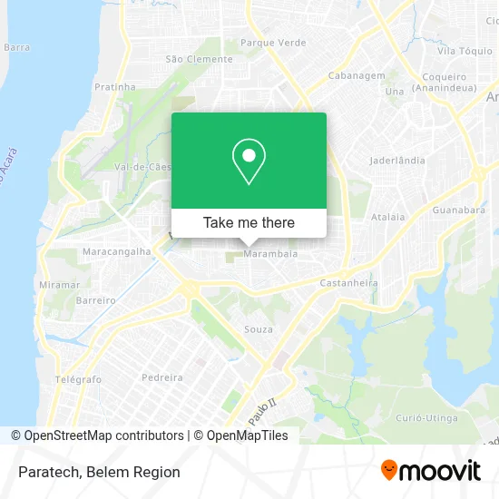 Paratech map