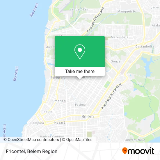 Fricontel map