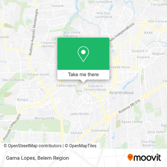 Gama Lopes map